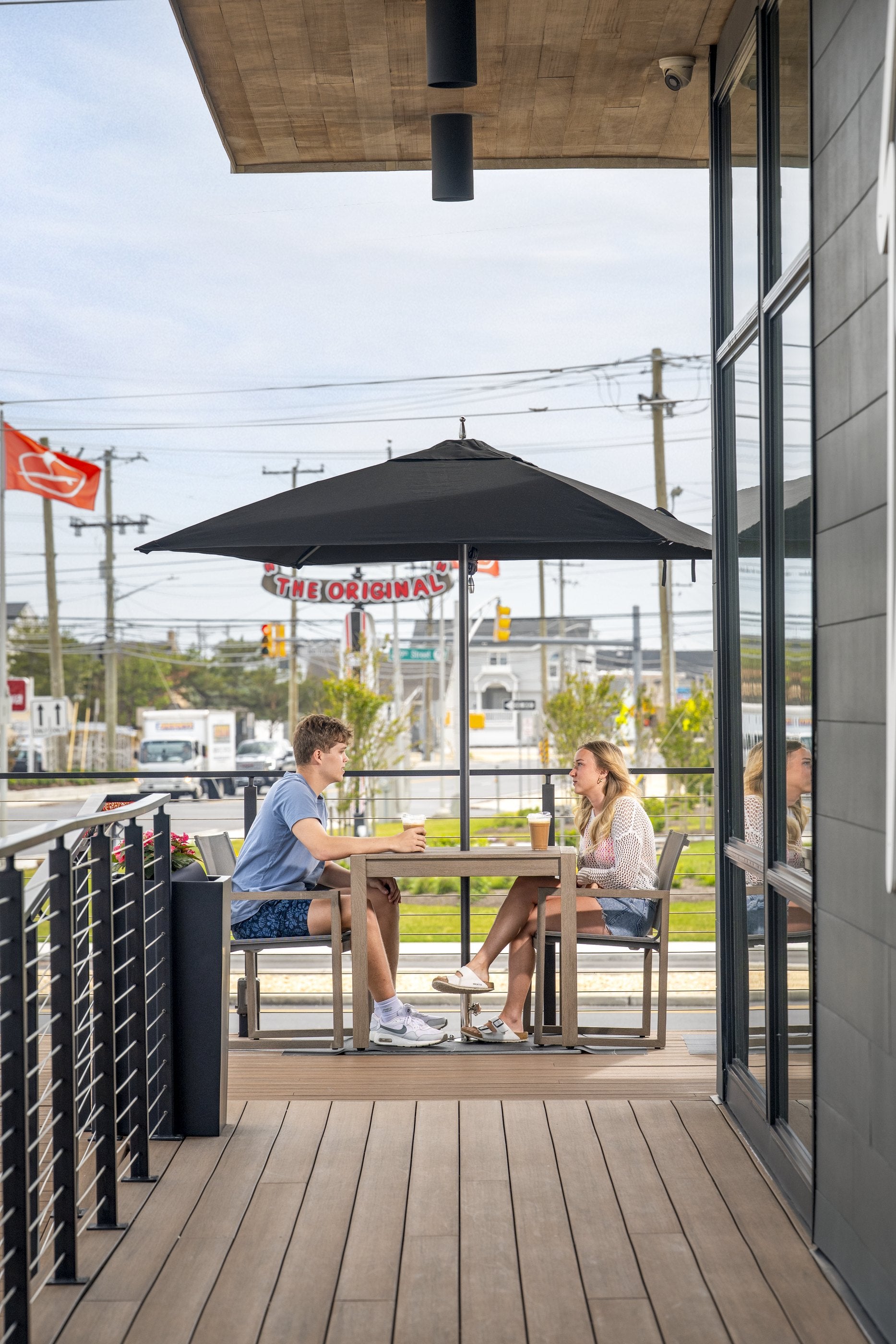 Outdoor seating